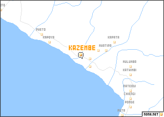 map of Kazembe