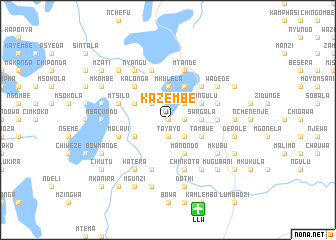 map of Kazembe