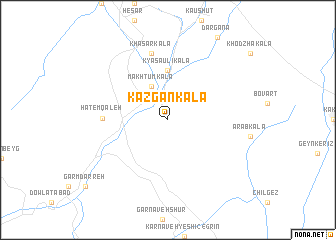 map of Kazgankala