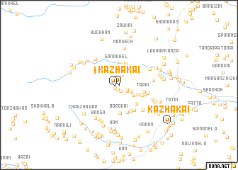 map of Kazhakai