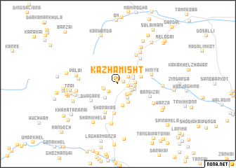 map of Kazhamisht