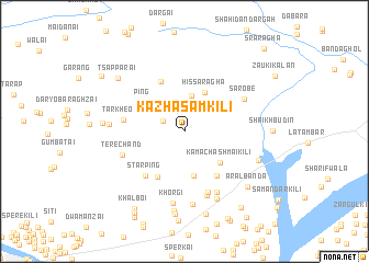 map of Kazha Sam Kili