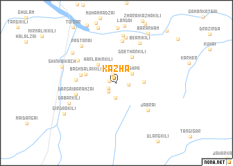 map of Kazha