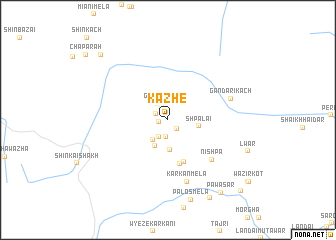 map of Kazhe