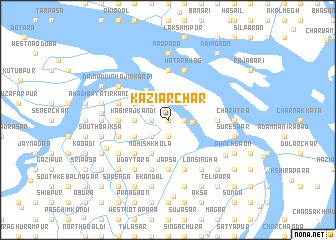 map of Kāziār Char