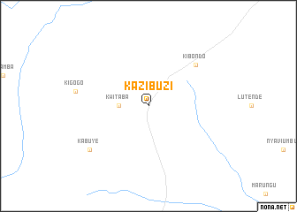 map of Kazibuzi