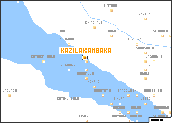 map of Kazilakambaka