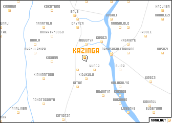 map of Kazinga