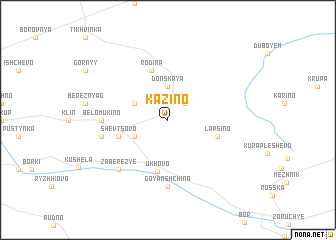 map of Kazino