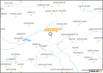 map of Kazino
