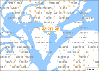 map of Kāzīr Char