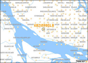 map of Kāzirpāgla