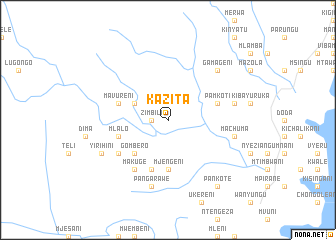 map of Kazita