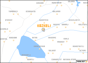 map of Kazkeli