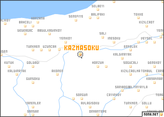 map of Kazmasökü