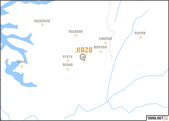 map of Kazo