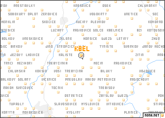 map of Kbel