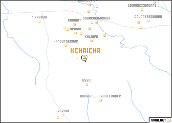 map of Kchaïcha