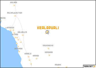 map of Kealapuali