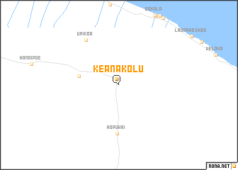 map of Keanakolu