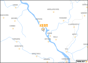 map of Ke\