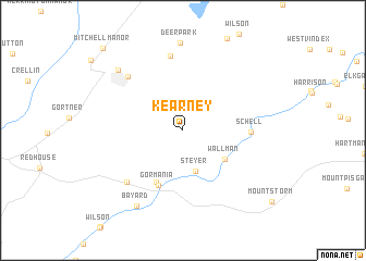 map of Kearney