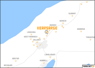 map of Kearsarge