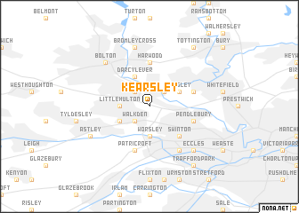 map of Kearsley