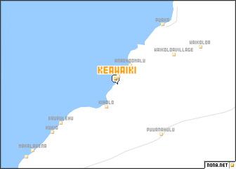 map of Keawaiki