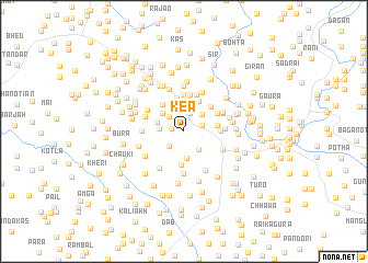 map of Kea