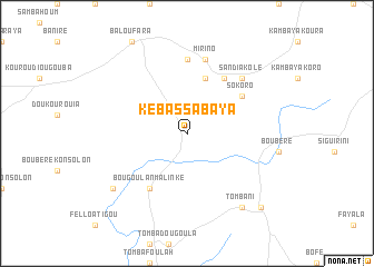 map of Kebassabaya