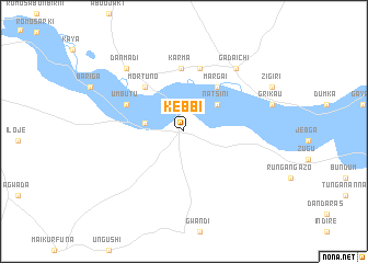 map of Kebbi