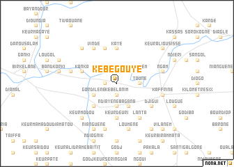 map of Kébé Gouye