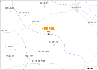 map of Keberli