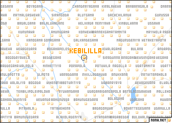 map of Kebililla