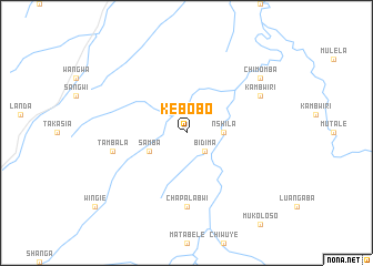 map of Kebobo