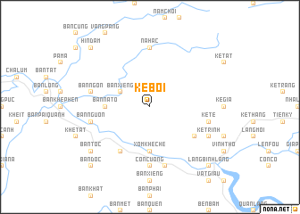 map of Kẻ Bỏi