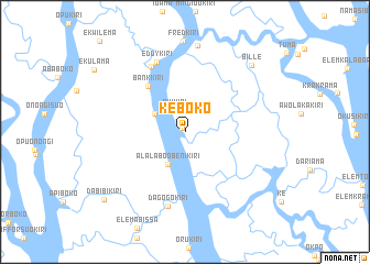 map of Keboko