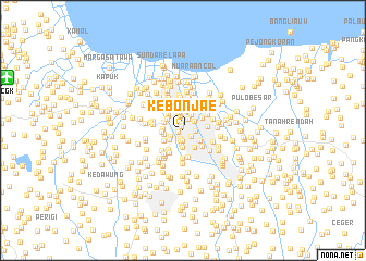 map of Kebonjae