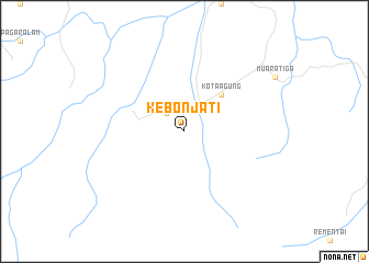 map of Kebonjati