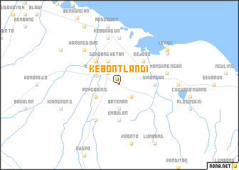 map of Kebontlandi