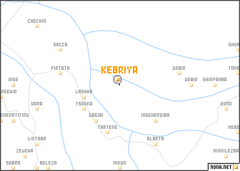 map of Kʼebrīya