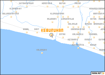 map of Keburuhan