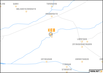 map of Keb