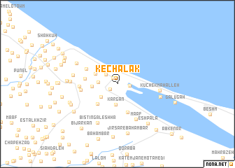 map of Kechalak