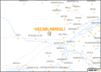 map of Kechalmamedli