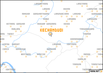 map of Kẻ Chăm Dưới