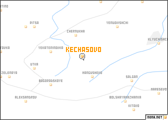 map of Kechasovo