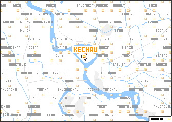 map of Kệ Châu