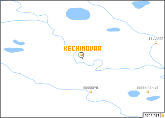map of Kechimova A.